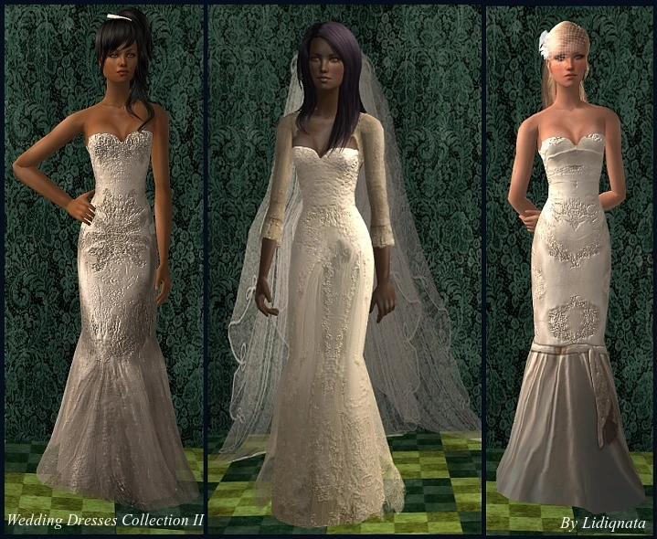 weddding set 11 by lidiqnata sims 2